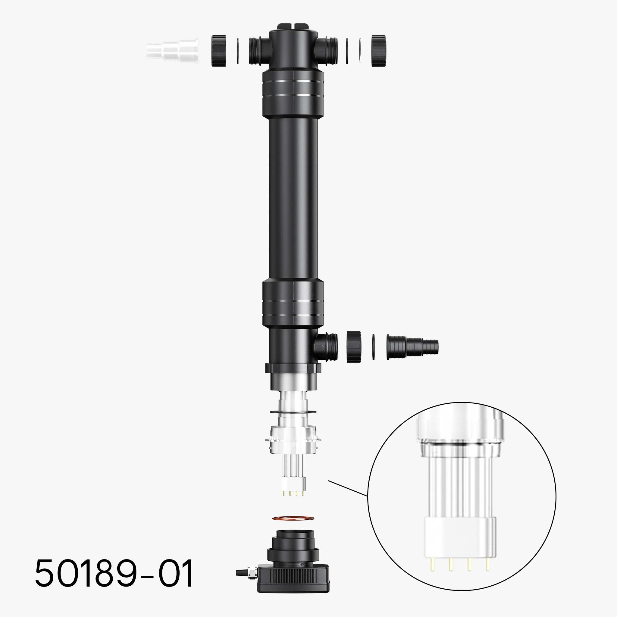 Lampada UVC di ricambio per chiarificatore per laghetto CUV-655