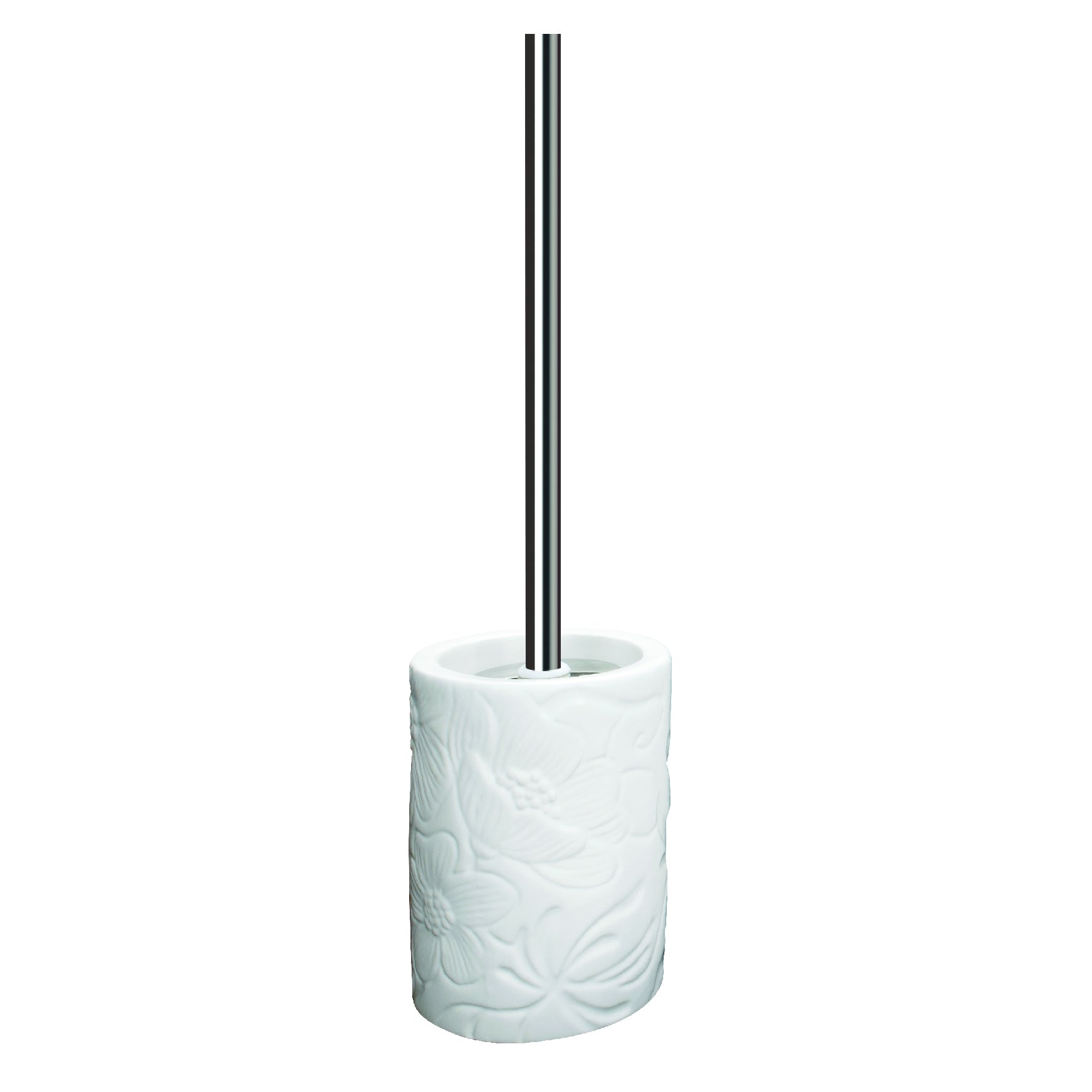 Portascopino serie art flora in ceramica