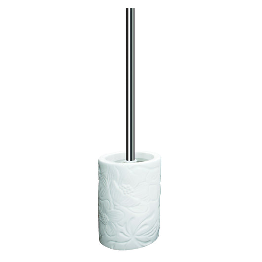 Portascopino serie art flora in ceramica