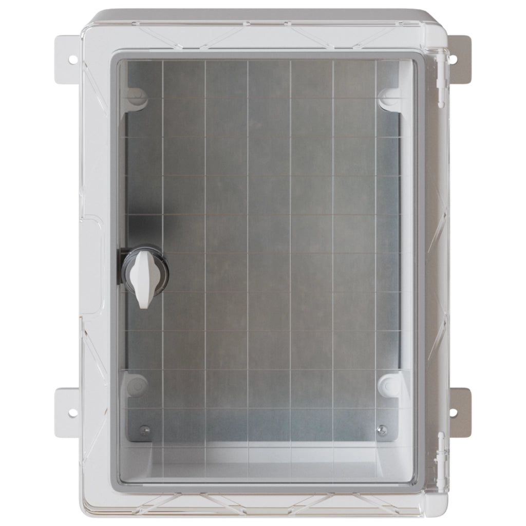 Cabinet di Controllo IP65 Impermeabile Grigio 25x13x33 cm in Plastica ABS