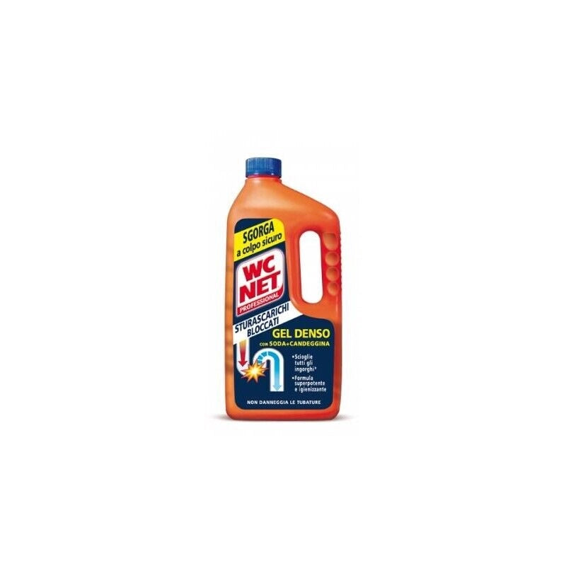 WC NET DISGORGANTE STURASCARICHI DOMESTICI GEL 1LT
