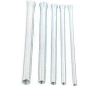 Accessori di tubo flessibile 5 pezzi - Resistente al calore - Resistente alla corrosione - Per rame/aluminum/acciaio - Acciaio verniciato - Diverse dimensioni - Flessibilità di tubo