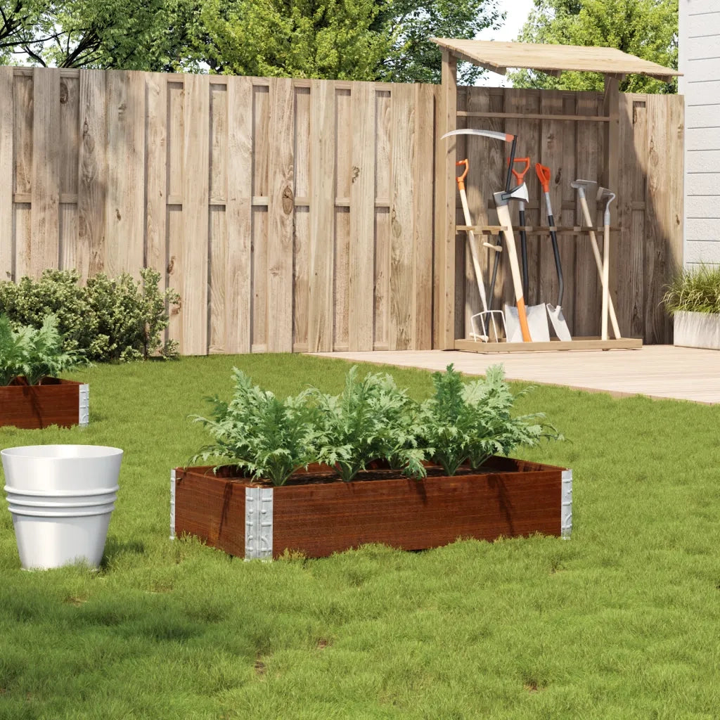 Fioriera da Giardino Marrone 100x50 cm Legno Massello di Pino 3295390