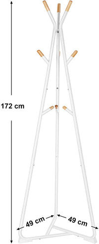 Appendiabiti da terra VALORA con 9 ganci - RCR15WY