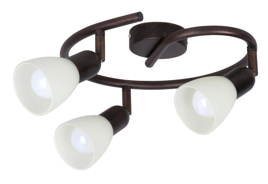 Plafoniera Rabalux Soma 3xE14 bronzo antico 27cm