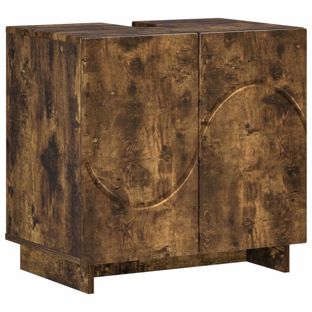 Mobile da bagno Rovere Fumo 60 x 41 x 58 cm 8011617