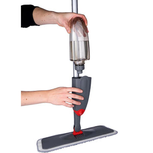 Scopa Mop Pavimenti con Funzione Spry Capacità 640ml Panno Pulizia Incluso