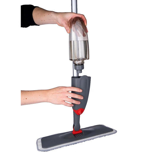 Scopa Mop Pavimenti con Funzione Spry Capacità 640ml Panno Pulizia Incluso