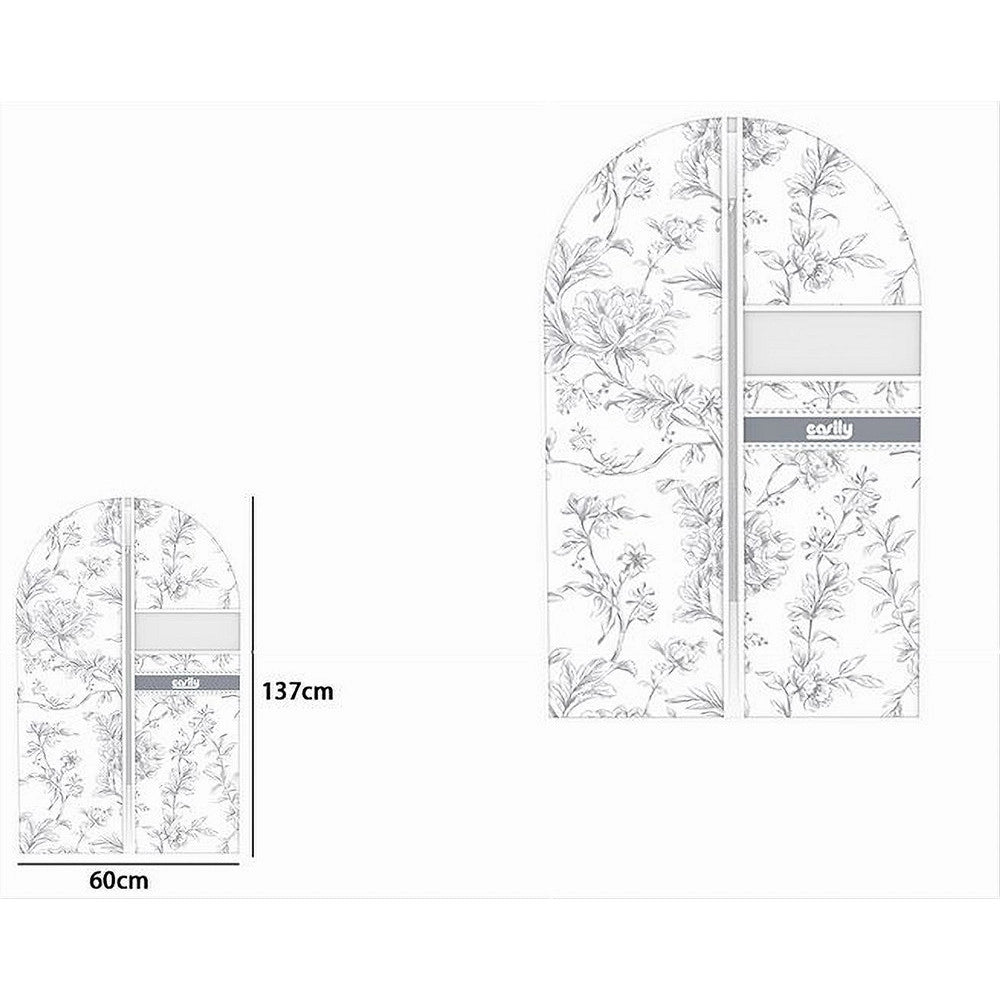 Trade Shop - Custodia Copriabito Porta Abito Vestito Giacca Viaggi 60 X 137 Cm Fantasia 87328 -
