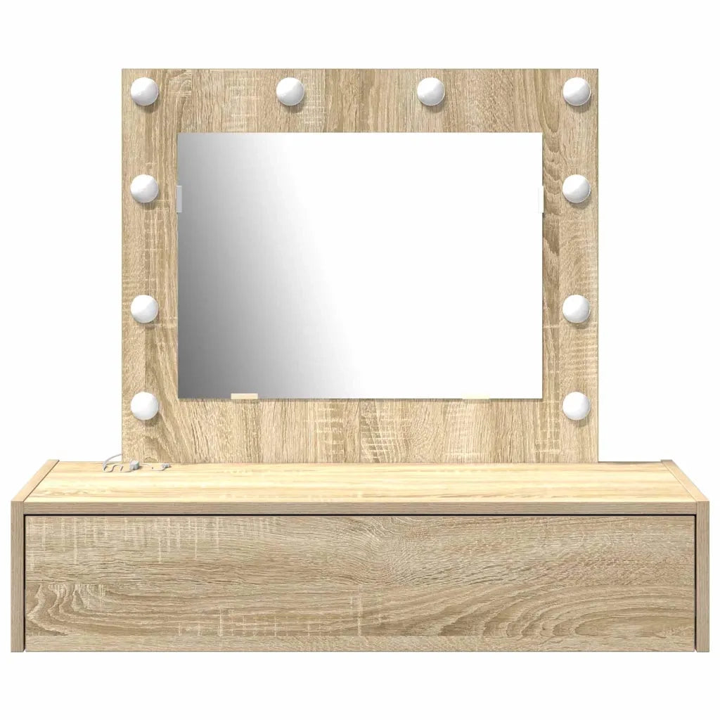 Tavolo da Trucco Marrone 83 x 40 x 70 cm Legno multistrato 865228