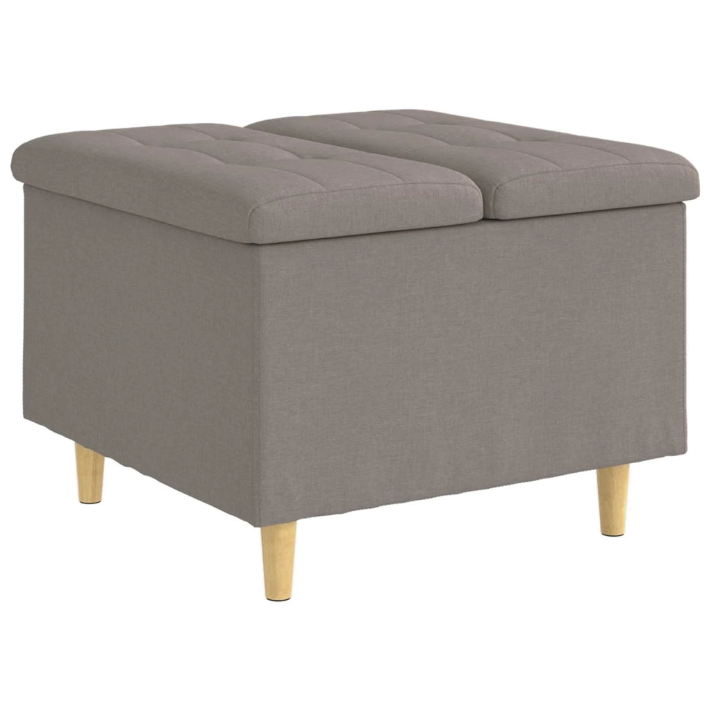 Pouf contenitore con cuscino Talpa 60 x 60 x 45 cm Tessuto