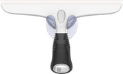 Kit di pulizia vetrata con silicone per tenere ferma la testina e gancio per applicazione sullo specchio, set di pulizia vetrata per bagno