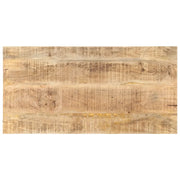 Piano Tavolo in Legno Massello di Mango 25-27 mm 100x60 cm cod mxl 55532