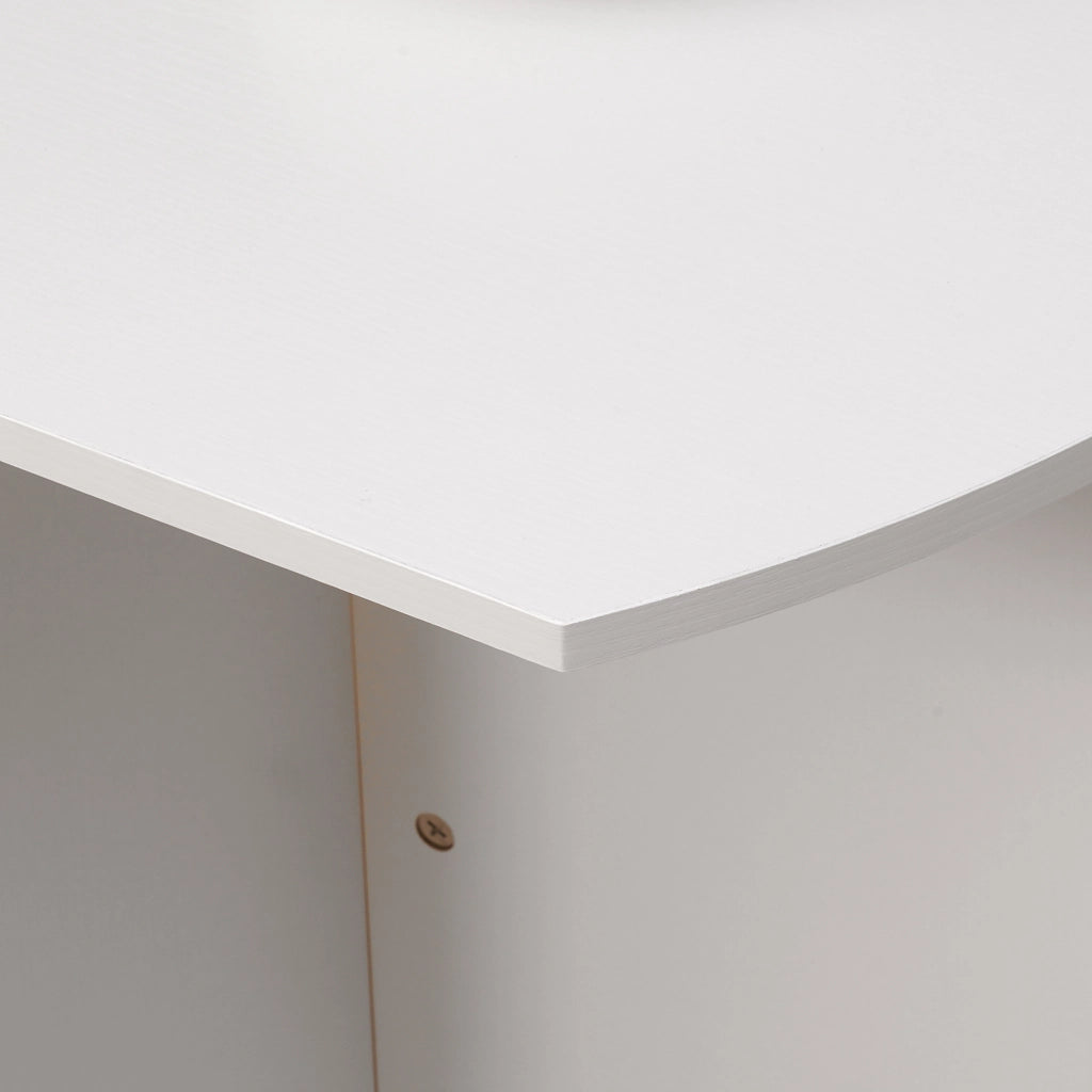 Tavolo da Pranzo Pieghevole in Legno ¨C Zephmum ¨C Bianco 90x60x74