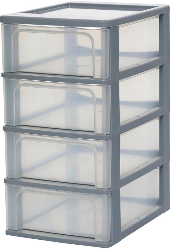 Rack di Stoccaggio - Spazia Risparmio - 1 pezzo - Plastica BPA libera - 35,5 x 26 x 49 cm