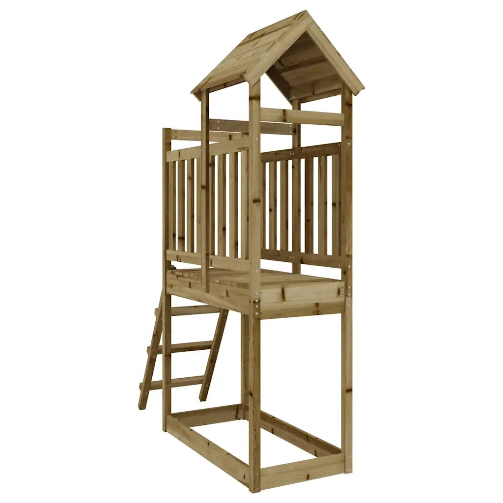 Set da Gioco da Esterno 53x110x214 cm Legno di Pino Impregnato CFW9258441