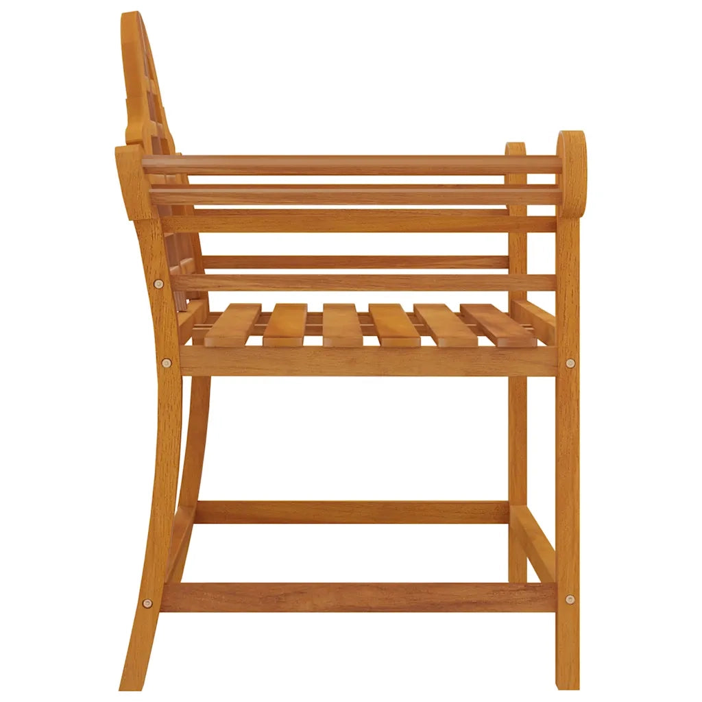 Sedie da Giardino 2 pz | Sedie da Esterno 91x62x94 cm in Legno Massello di Teak