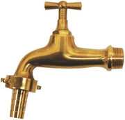 Supporto gomma 3/4 con maniglia a farfalla - 15-19 mm - esterno - rubinetto esterno - finitura bronzo lucido