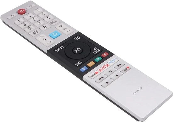 Comando universale per TV Toshiba CT-8533 8543 8528 8521 8541 8516 8536 - Compatibile con TV Toshiba - Facile da installare - Duraturo e affidabile