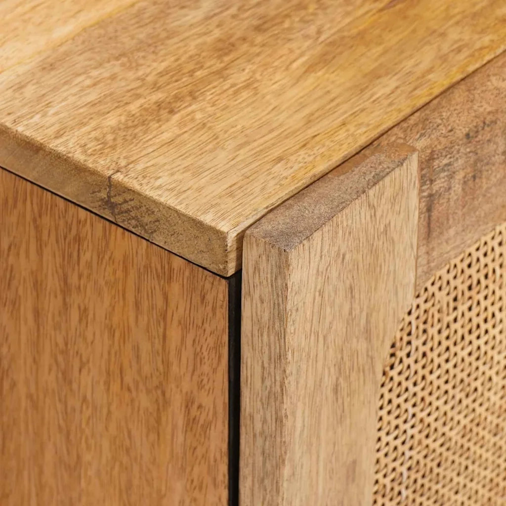 Credenza Marrone 60 x 33 x 75 cm Legno di mango massello