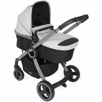 CHICCO PASSEGGINO URBAN PRO CON COLOR PACK GREY MISTI 72X52X36 CM PER BAMBINI CON ACCESSORI - RICHIUDIBILE E COMPATTO