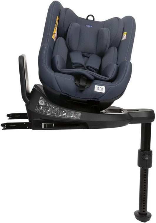 CHICCO SEGGIOLINO PER AUTO SEAT 2FIT I-SIZE INDIA INK COMODO E MORBIDO RIVESTIMENTO CON CINTE REGOLABILE