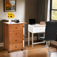 CASSETTIERA POKER + PORTABOTTIGLIE ROVERE IN FAGGIO BASE INFERIORE MULTISTRATO DI BETULLA 4 CASSETTI RUOTE IN PLASTICA GOMMATA