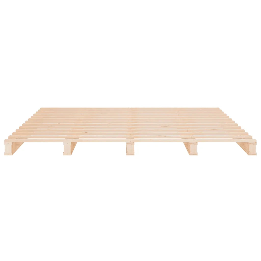 Letto a Pallet 120x190 cm Small Double Legno Massello di Pino