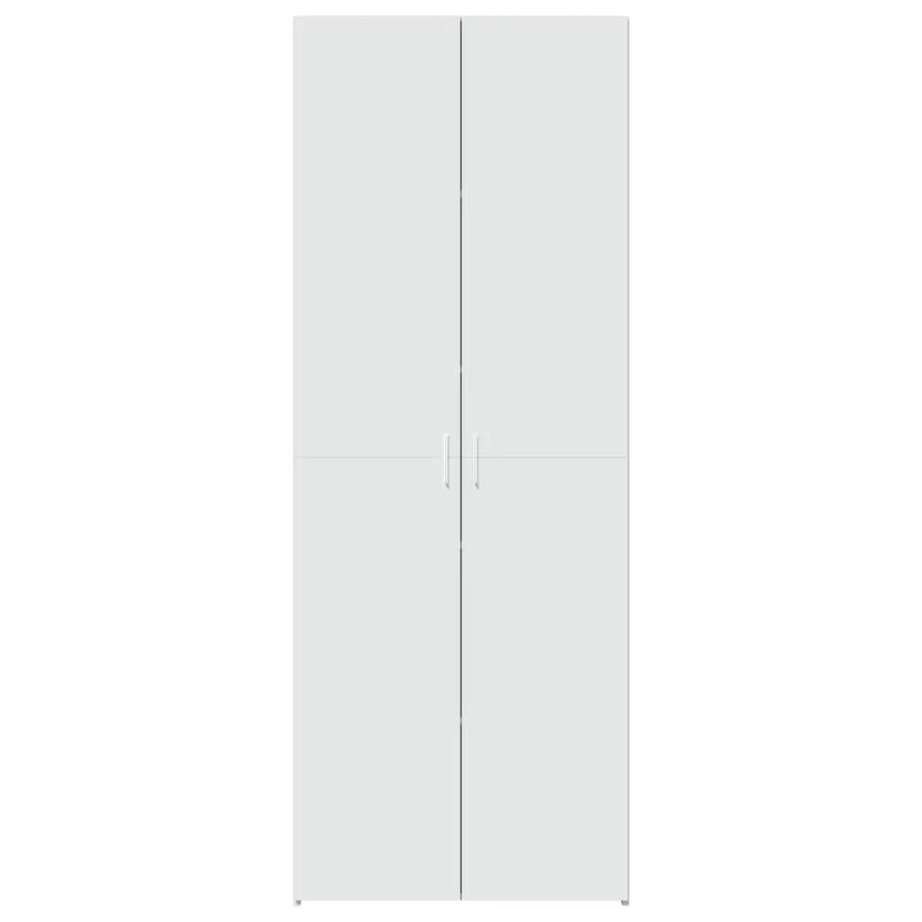 Buffet credenza cassettiera mobiletto mobile contenitore organizer cucina soggiorno salotto alto 70 x 42,5 x 185 cm legno ingegnerizzato bianco 02_0032766