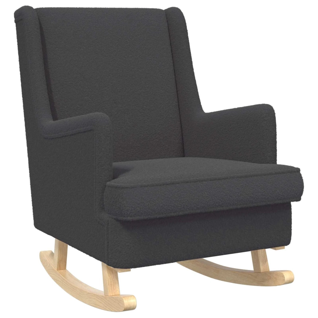 Sedia a dondolo Grigio scuro 62 x 80 x 85 cm 42029973