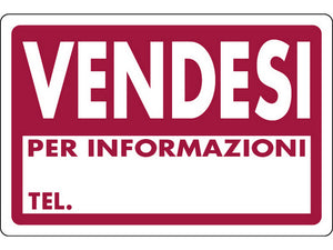 cartello segnaletico vendesi  cm. 30x20 cod:ferx.vit7781