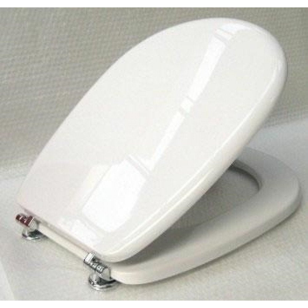 Coprivaso con cerniere cromate b ianco b07v4273cf