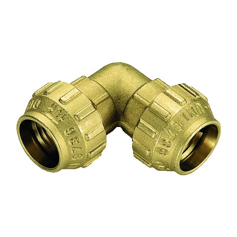 RACCORDO CURVO DOPPIO IN OTTONE TIEMME- Diam. 20- TIEMM- pezzi 1