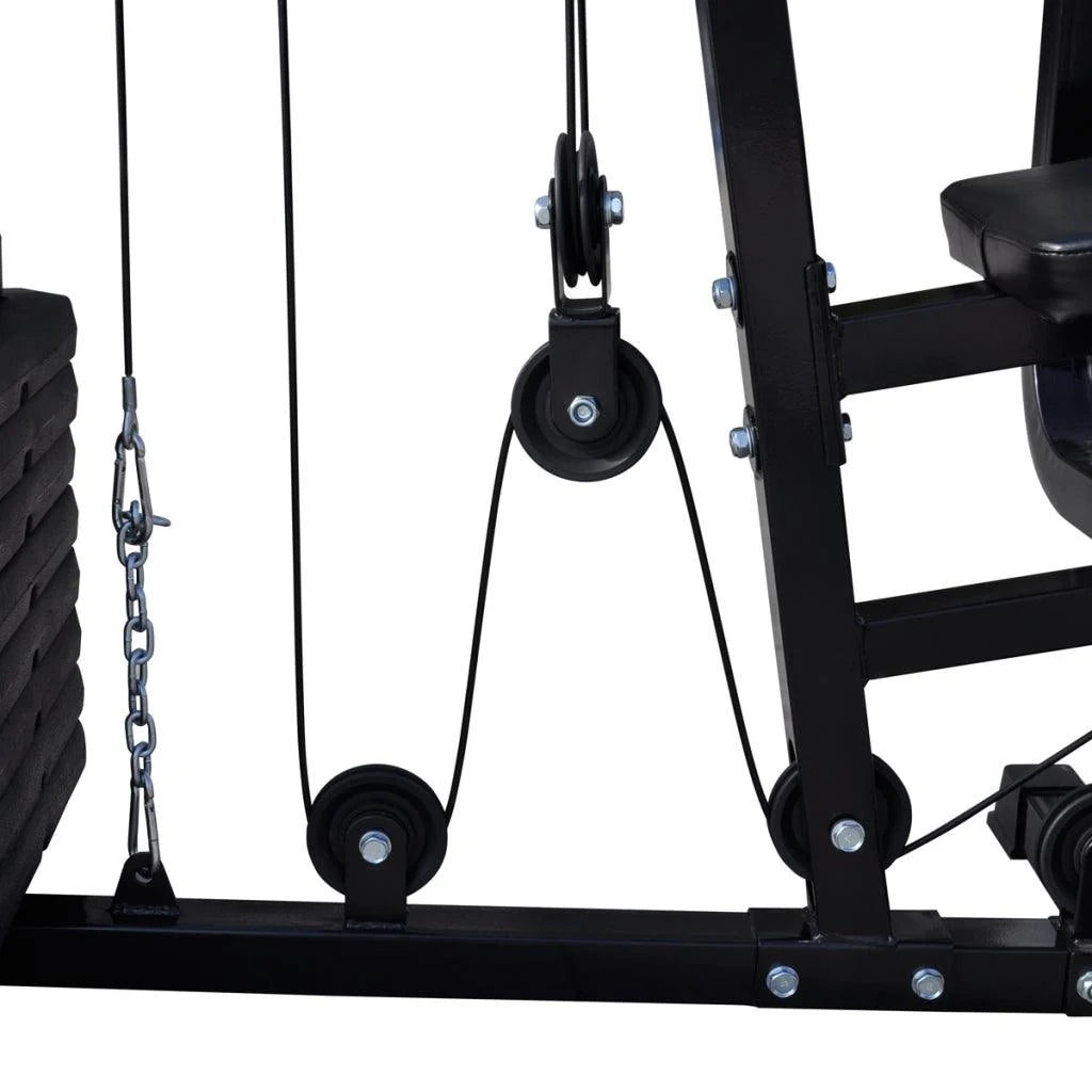 Panca pesi stazione per allenamento con i pesi fitness sportivo bodybuilding 0702063