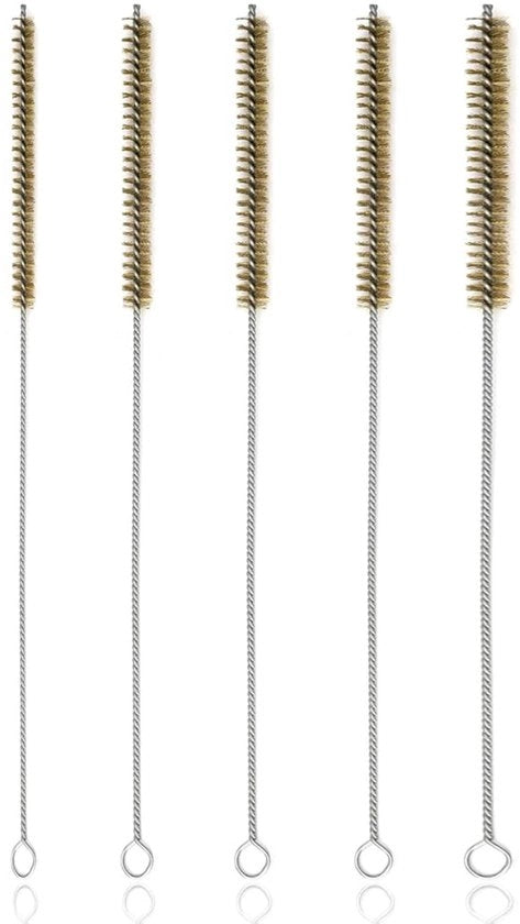Set di pennelli per pulizia di tubi - 5 pezzi - multifunzionale - accessori