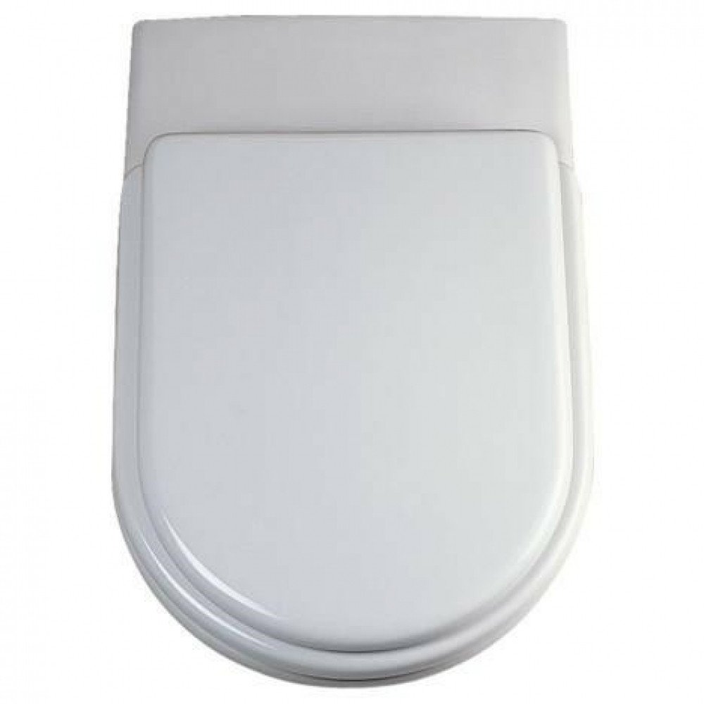 Coprivaso esedra colorato in res ina di poliestere bianco b07whxr