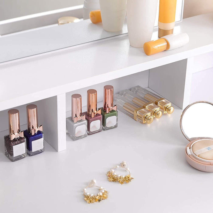 VALORA Toletta scandinava con specchio e cassetti - RDT113W01