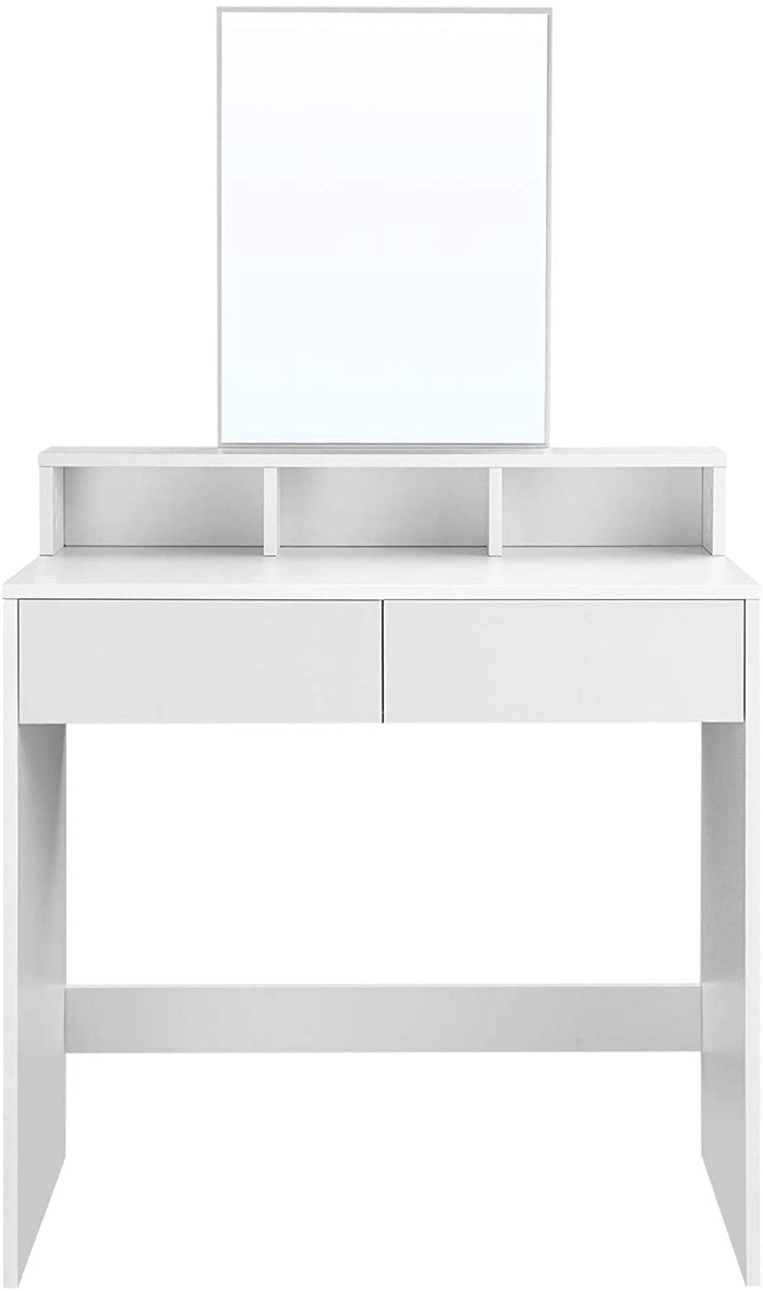 VALORA Toletta scandinava con specchio e cassetti - RDT113W01