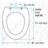 Coprivaso full 56 bianco europeo b07wdphp1h