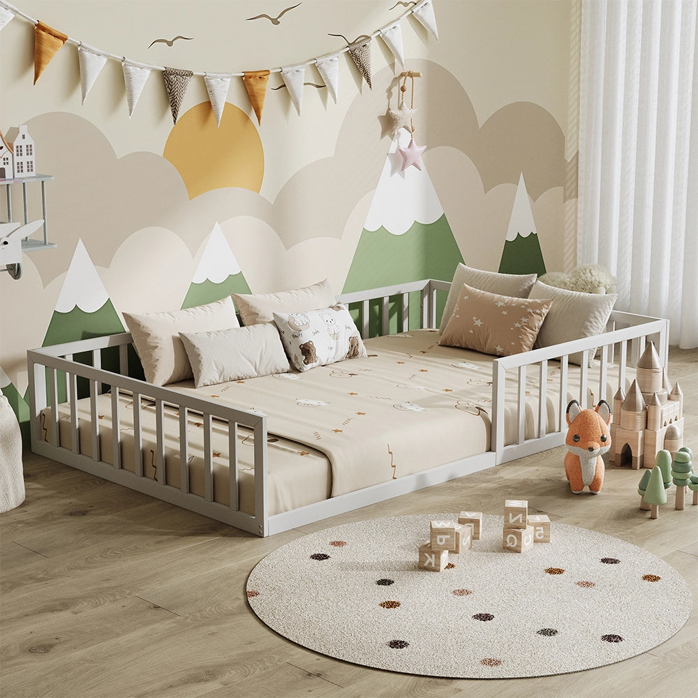 Vitalispa Letto per bambini Bianco 205 x 125 cm Senza materasso