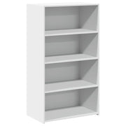 Buffet credenza cassettiera armadio mobile contenitore organizer cucina soggiorno salotto alto 70 x 41 x 124 cm legno ingegnerizzato bianco 02_0032763