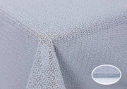 Tappeto da giardino lavabile per esterno con cinturino impermeabile grigio chiaro 130 x 160 cm