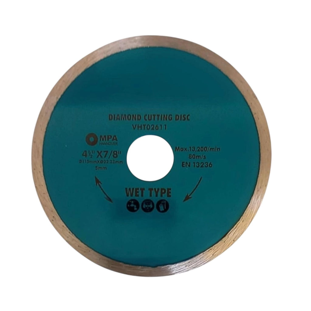 3 Pezzi Disco Diamantato 115mm Taglio per Cemento, Calcestruzzo, Pietra, Mattoni VHT02611