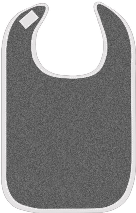 Slab per adulto riciclabile, slab per anziani in tessuto da bagno, lavabile, slab per adulti impermeabile, confortevole e morbido, protettore di abbigliamento unisex con chiusura a clip (blu)