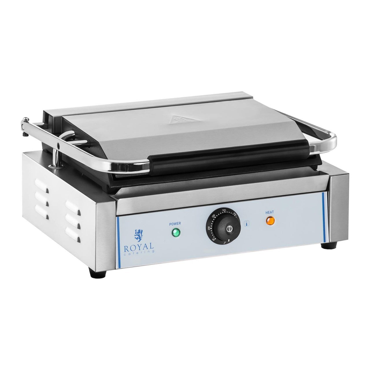 Macchina per panini con griglia liscia 2200 watt 14_0002323