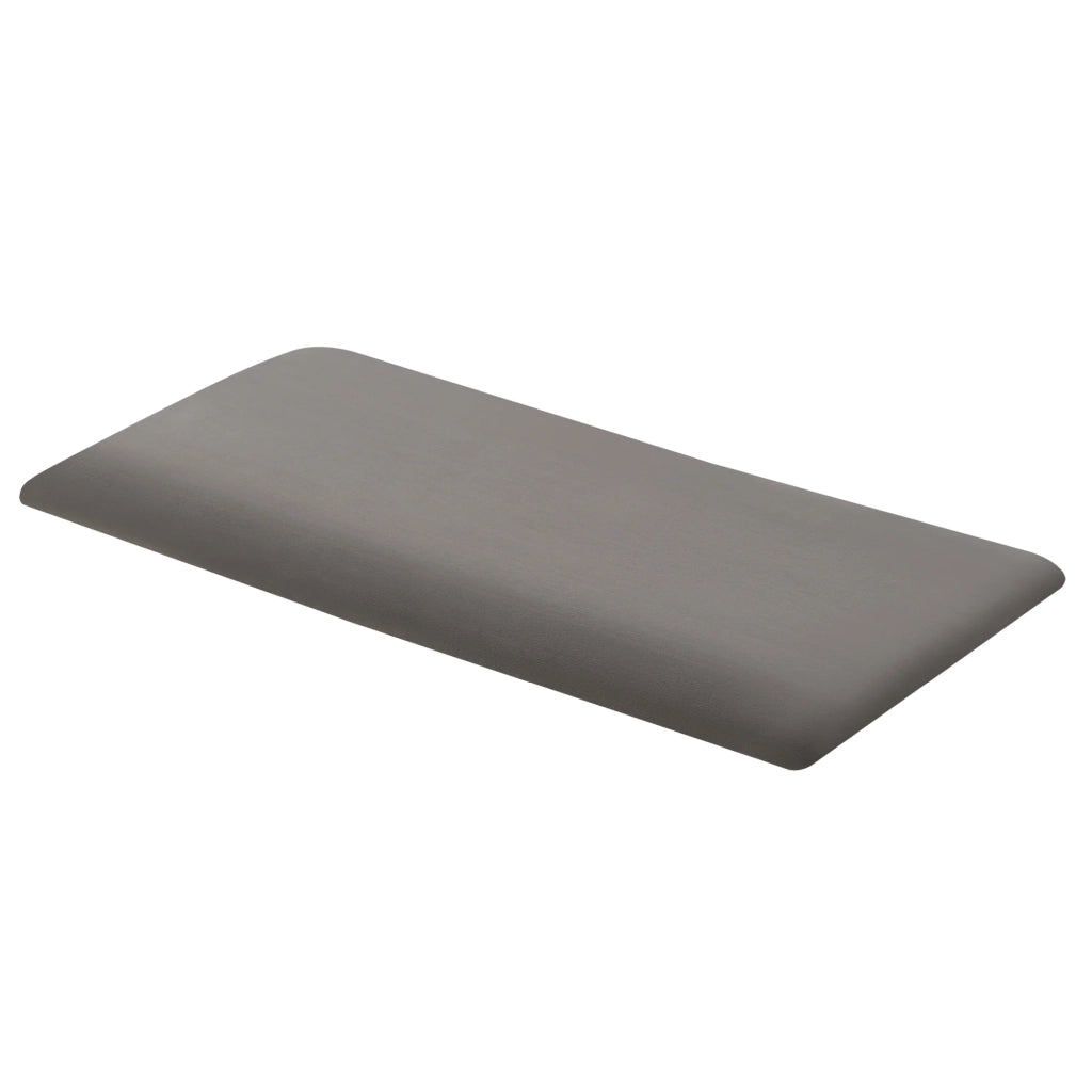 Set di 3 cuscini da parete in velluto 60 x 30 cm grigio scuro 03_0010625