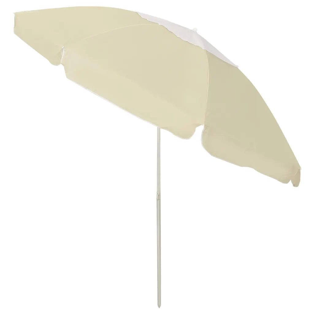 Ombrellone da Spiaggia Giallo Sabbia 240 cm  cod mxl 69572