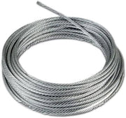 Cavo elettrico in acciaio di 10 metri, 5 mm, con 7x19 fili, rivestito in PVC per illuminazione, asciugamani e altro