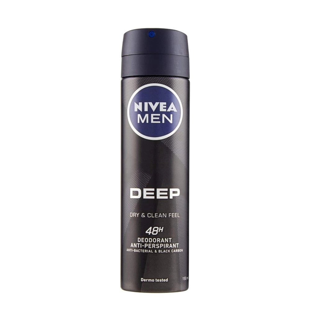 NIVEA SET 6 PZ DEODORANTE SPRAY 150ML MEN SUPERBLACK