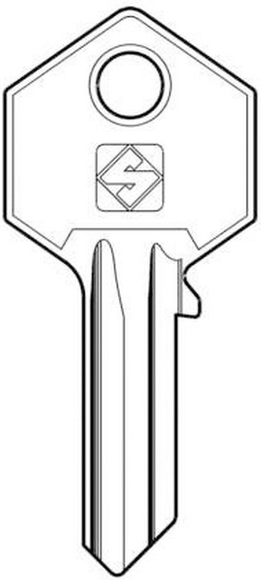 chiavi silca art. ya6 asc gr.2/2 cod:ferx.13372